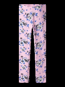 Name It - Leggings - Pastel Lavender/Big flower